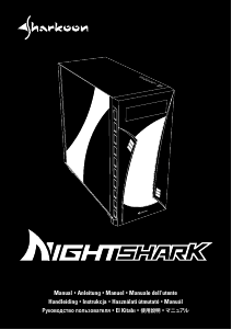 Manual Sharkoon Night Shark Lite Caixa de PC