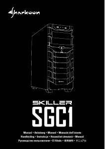 Mode d’emploi Sharkoon Skiller SGC1 Window Boîtier PC