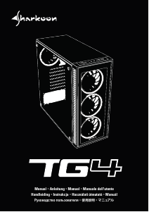 Manuale Sharkoon TG4 RGB Case PC