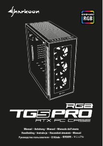 Instrukcja Sharkoon TG5 Pro RGB Obudowa komputera
