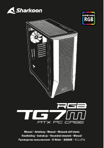 Instrukcja Sharkoon TG7M RGB Obudowa komputera