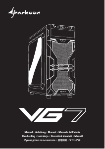 Manual Sharkoon VG7-W RGB Caixa de PC