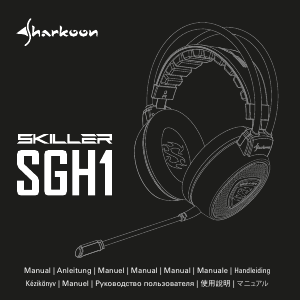 Mode d’emploi Sharkoon Skiller SGH1 Headset