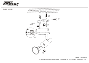 Manuale Go On! 1011-01 Lampada