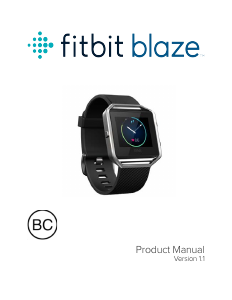 Handleiding Fitbit Blaze Sporthorloge