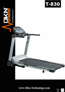 Manual DKN T-830 Treadmill