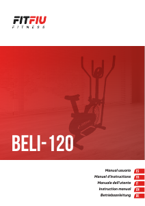 Manuale FITFIU BELI-120 Bicicletta ellittica