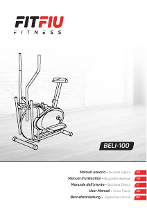 Manual de uso FITFIU BELI-100 Bicicleta elíptica