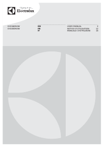 Mode d’emploi Electrolux EXD16DN3W Déshumidificateur