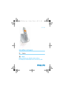 Kullanım kılavuzu Philips CD240 Kablosuz telefon