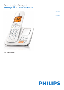 Manual Philips CD285 Wireless Phone