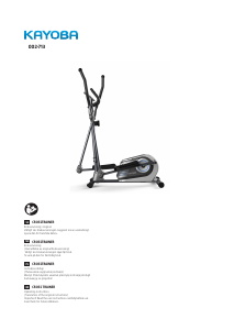 Manual Kayoba 002-713 Cross Trainer