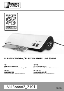 Manuale United Office ULG 350 B1 Plastificatrice