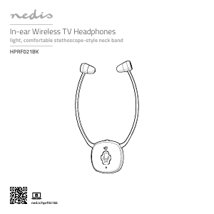 Mode d’emploi Nedis HPRF021BK Casque