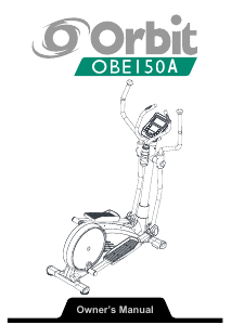 Handleiding Orbit OBE150A Crosstrainer