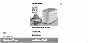 Instrukcja SilverCrest IAN 378290 Automat do chleba