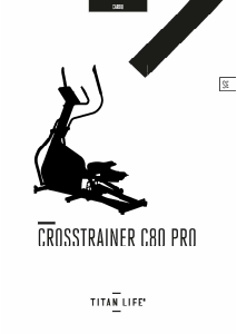 Bruksanvisning Titan Life C80 Pro Crosstrainer