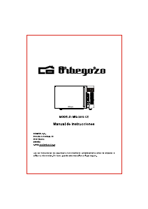 Manual de uso Orbegozo MIG 2340 CE Microondas