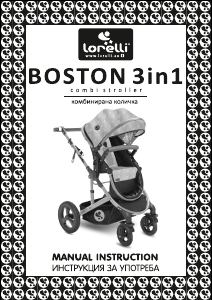 Instrukcja Lorelli Boston 3in1 Wózek