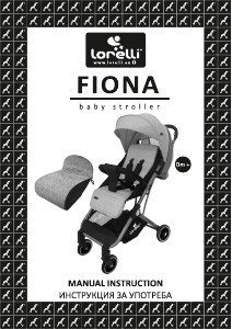 Handleiding Lorelli Fiona Kinderwagen