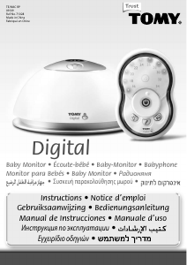 Bedienungsanleitung TOMY TD300 Digital Babyphone