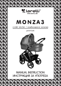 Handleiding Lorelli Monza 3 Kinderwagen