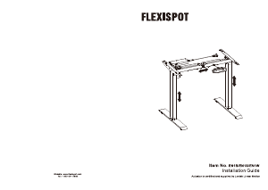 Handleiding Flexispot EN1B Bureau