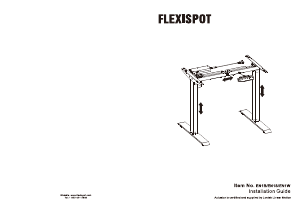Handleiding Flexispot EN1W Bureau