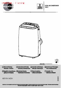 Mode d’emploi Equation A011A-14CH Climatiseur