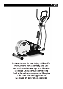 Manual de uso BH Fitness G233N Bicicleta elíptica