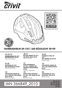 Handleiding Crivit IAN 366849 Fietshelm