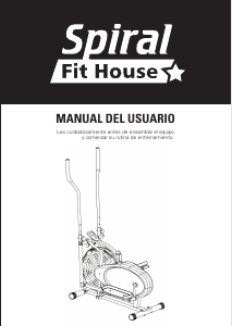 Manual de uso FitHouse Spiral Bicicleta elíptica