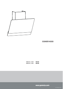 Manual Gorenje W9TB Cooker Hood