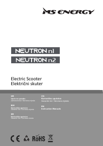 Handleiding MS Energy Neutron N2 Elektrische step