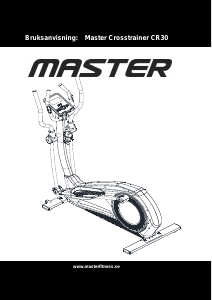 Bruksanvisning Master CR30 Crosstrainer