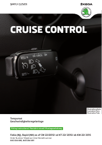 Manual de uso Škoda 6V0 054 691 Control de velocidad