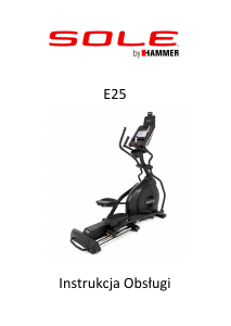 Instrukcja Sole Fitness E25 Orbitrek