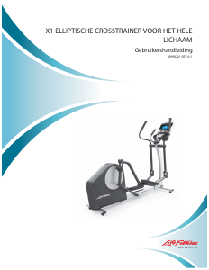 Handleiding Life Fitness X1 Crosstrainer