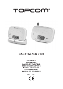 Handleiding Topcom KS-4231 Babyfoon