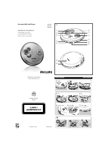 Návod Philips EXP2460 Discman