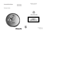 Manuale Philips EXP3360 Discman