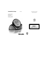 Instrukcja Philips EXP3373 Przenośny odtwarzacz CD