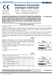 Manuale Brahms RFM20 Rivelatore di fumo