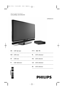 Manuál Philips Essence 42PES0001D LCD televize