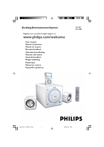 Manual Philips DC199B Aparelho de som