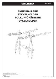 Bruksanvisning Biltema 34-285 Sykkelstativ