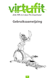 Handleiding Virtufit FDR 2.5i Crosstrainer