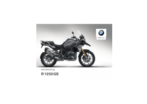 Handleiding BMW R 1250 GS (2018) Motor