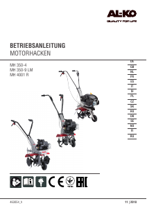 Manual AL-KO MH 4001 R Cultivator