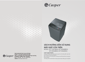 Hướng dẫn sử dụng Casper WT-75N70BGA Máy giặt